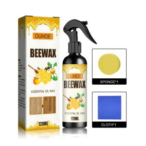 OUHOE Furniture Beeswax Spray Furniture Floor Care Polished Waterproof Anti-Dry Crack Scratch Renovation Care Wax