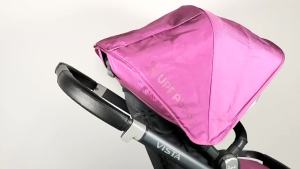 Leather Cover For Uppababy Vista V1/V2 Pushchair Push Bar Mummy Handrail Case With Zipper Baby Stroller Accessories