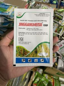 [50 gói tặng 10] Phòng Trừ Nấm Hồng JINGGANGMEISU 10WP NICOTEX – 20gr - Phòng Trừ Bệnh Khô Vằn Và Bệnh Nấm Hồng Cho Cây Cao Su - Hoa Mai