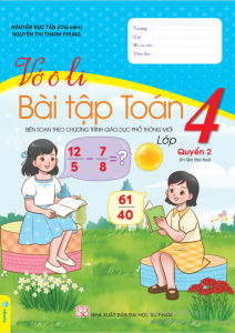 Sách - Combo 2 cuốn Vở Ô Li Bài Tập Toán 4 (Biên Soạn theo CT GDPT mới) - ndbooks