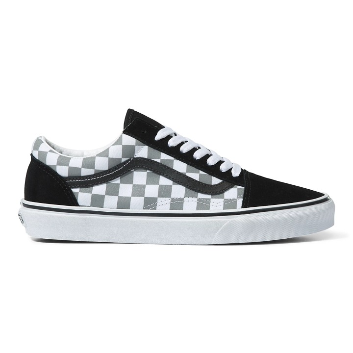 Vans รองเท้าผ้าใบ Old Skool Cosmic Check Reflective Black/Grey
