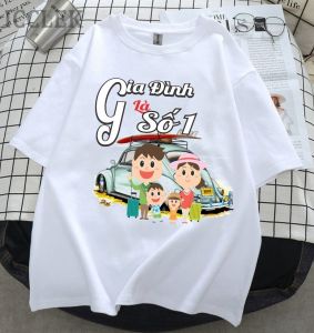 áo thun gia đình màu tím đủ size từ 6 kí-100 kí - Đồng Phục Anh Nga