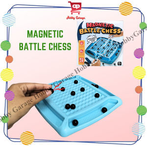 Mainan Magnetic Battle Chess Game Anak Magnet Board Family Games
