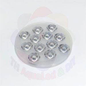 Chóa LED 7 chip đơn Luxeon thấu kính đèn led gom ánh sáng thừa chiếu xa hơn và tập trung sử dụng cho mạch đèn 7 led đơn