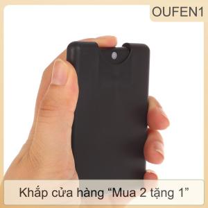 [COD] OUFEN1 Chai xịt nước hoa có thể bơm lại 20ml Chai xịt thẻ cầm tay khử trùng tay chai rượu Snap Chai du lịch đóng gói phụ