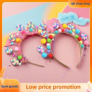 ✨QK shop✨ New Cartoon Lollipop Hairband Sweet Candy Hairband Girly Heart Princess Hair Accessories