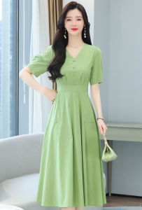dress wanita korea import premium D7977