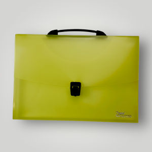 Topla File Case 2030 Organizer Dokumen F4 Folio - Warna Cerah dengan Kancing Kuat