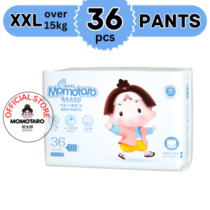 XXL Baby Pull-up Pants Diaper 36’s Momotaro Baby Brand Hypoallergenic Breathable Ultrathin XXLarge Diapers