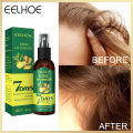 Eelhoe 7 Day Ginger Germinal Serum Essence Oil Hair Loss Treatment Effective Fast Growth Hair Care Ginger Hair Loss Treatment Fast Hair Regrowth Essential Oil 7 Days Anti-loss Strong the Root of Hair Serum. 