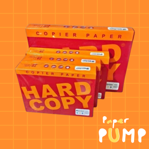 Hard Copy Bond Paper A4 70gsm / 80gsm – 500 Sheets Ream for Printing Copy School Inkjet & Laser Printer