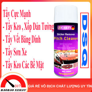[BAOBAO]Tẩy Băng Dính - Keo Xốp Dán Tường - Làm Sạch Vết Kẹo Cao Su Nhựa Đường Bám Bẩn Ô tô Xe Máy Tẩy nhựa cây trên sơn xe ô tô xe máy - DSQ Sticker