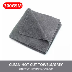 SEAMETAL ผ้าไมครไฟเบอร์ 300GSM ผ้าเช็ดรถ 40X40CM ผ้าเช็ดรถอเนกประสงค์ ผ้าซับน้ำ ซับน้ำได้ทั้งคัน