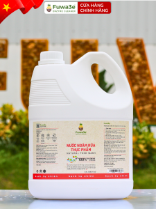 Ngâm Rửa Thực Phẩm Fuwa3e Thuần Chay Loại Bỏ Dư Lượng Hóa Chất Vi Khuẩn Bụi Bẩn