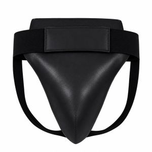 NOBLELYN Shockproof Taekwondo Groin Guard Breathable Adjustable Martial Arts Protector Training-Grade Lightweight Boxing Groin Pad Adults Children
