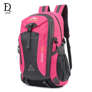 QFDI ใหม่กระเป๋าเป้สะพายหลังกีฬาน้ำหนักเบากลางแจ้งถุงปีนเขาความจุมากกระเป๋าเดินทาง Usb ชาร์จ กระเป๋าเป้ กระเป๋าท่องเที่ยว ความจุใหญ่