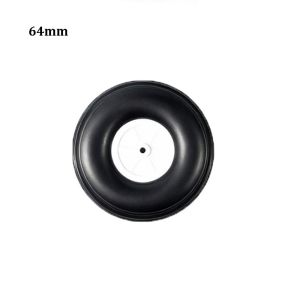 NEXTYOO Đen Phụ tùng đồ chơi máy bay trẻ em Cao su 0.75" - 5" inch Bánh xe hạ cánh của máy bay mô hình Chất lượng cao Phụ kiện máy bay đồ chơi Dùng để thay thế cho máy bay điều khiển từ xa