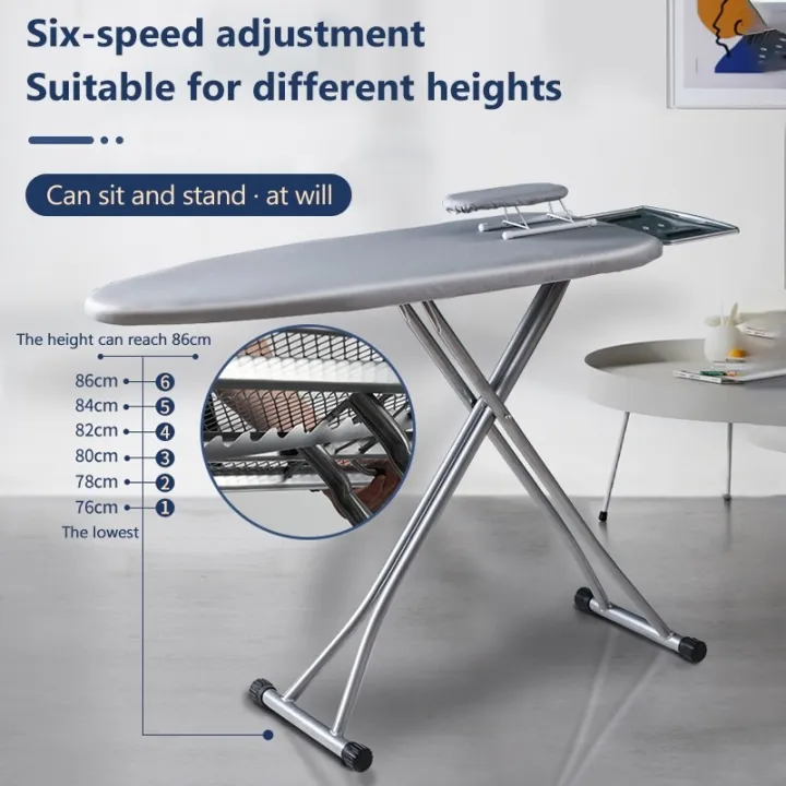 Ironing%20Board%20with%20Safety%20Iron%20Rest%20Collapsible%20ironing%20board%20Household%20kabayo%20ng%20plantsa%20with%20foam%20-%20Image%203