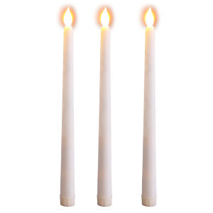 1/3 Pcs LED Long Pole Electronic Candle Light Flameless Battery Powered Night Light Home Party Festival Wedding Christmas Decoration