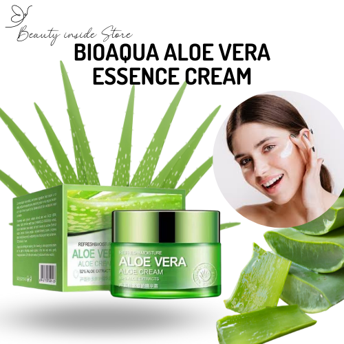 Authentic Bioaqua Essence Cream Aloe Vera Ceam Hydrating Cream 50g | Lazada  PH