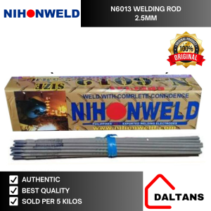 N-6013 NIHONWELD SPECIAL WELDING ROD 2.5 mm (3/32) (SOLD PER 5 KILOS) ORIGINAL