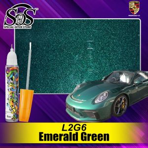 Touch Up Pen PORSCHE Original Color Pen & Brush Repair Minor Scratch Car Paint DIY Fix Cat Calar Kereta Aikka 补漆笔
