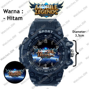 Jam Tangan Anak Cowok Mobile Legends Sport Terbaru Anti Air