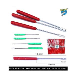 HOOK REMOVER Alat Pelepas Kail isi 5pcs