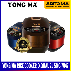 YONG MA Digital Rice Cooker 2 Liter SMC-7047/ YONGMA MAGIC COM 2L SMC7047 7047