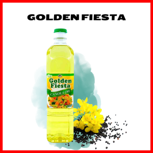 GOLDEN FIESTA CANOLA OIL| COOKING OIL WITH OMEGA 3 | SEASONING OIL| CONDIMENTS| GROCERIES| COOKING ESSENTIAL|OLIVE OIL| JOLLY
