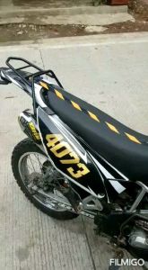 Silincer atau Tabung Knalpot Norifumi Rocket 4 Inlet 38mm KLX DTracker CRF WR155