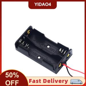 【YIDAO4】 18650 pin chủ clip Pin chủ hộp với kết nối chì 1 phần 2 phần 3 phần 4 phần 18650 pin trường hợp