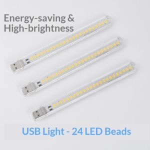 Biển jjt LED USB di động đèn bàn với ánh sáng mờ cho phòng ngủ ký túc xá bàn phím máy tính xách tay và đọc sách ban đêm