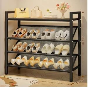 Multi-layer Shoe Rack  heavy duty steel Shoe Stand pace shoe racks organizer cabinets Stockable Shoes Organizer Storage Stand