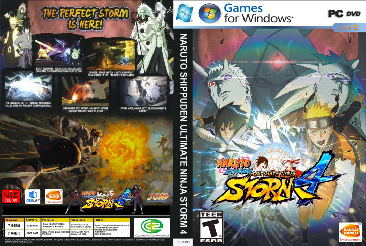 NARUTO SHIPPUDEN: Ultimate Ninja STORM 4 PC GAME Offline [DVD ...