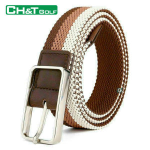 Dây lưng mặt khóa cài dây Stitch closure kiểu dáng đẹp co giãn chắc chắn - Dây lưng golf Nam Nữ