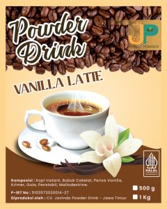 Bubuk Minuman Vanilla Latte