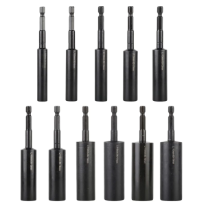 Hexagon Socket Nut Driver Hexagonal Set Impact Driver Socket Adapter for Hand Drill Electric Screwdriver Accessories