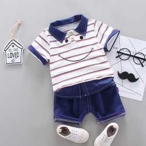 Setelan Baju Anak Laki-Laki ( SALUR SMILE ) Untuk Anak Usia 6 Bulan sampai 4 Tahun bisa COD