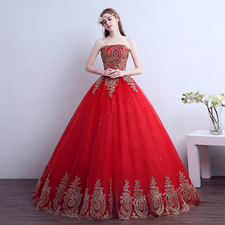 Red wedding hot sale dresses 2018