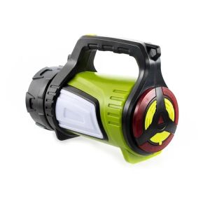 SXXS KM-7758 Searchlight Flashlight LED Rechargeable Emergency Flashlight with 4000mah Rechargeable Battery Multi-function Long Shots Lamp