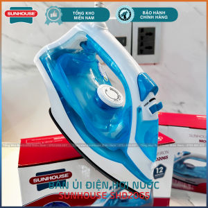 SHD2063 SUNHOUSE Bàn ủi hơi nước 1600W chế độ phun sương và tia nước FULLBOX
