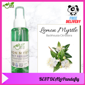 POPULAR PRODUCT [ Local Ready Stocks ] Insect Repellent Moms Nature Lemon Myrtle Natural No Deet Pencegah Serangga ( Mosquitoes Flies Ants Leech Small Insects)