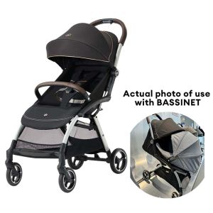 GB KUN stroller safe Four wheeled baby stroller lightweight sitting lying down portable spacious baby stroller KUN series