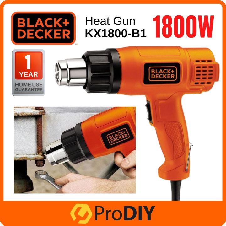 BLACK and DECKER KX1800 B1 1800W Heat Gun Dual Temperature