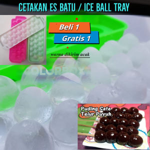 ( BELI 1 GRATIS 1 ) MR Cetakan Puding Bentuk Telur Puyuh Cetakan Agar-Agar Jelly Coklat Ager Cetakan Puding Telor Puyuh Cetakan Es Batu Telur Bulat Cetakan Ice Ball - Warna Random