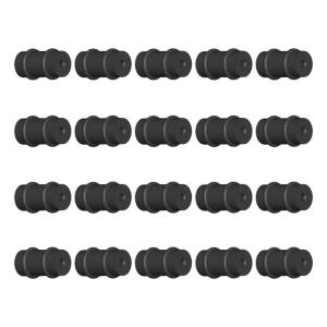 20pcs Silicones Bike Brake Cable Protectors Commuters Bicycles Inner Line Guard Protective Sleeve Accessory