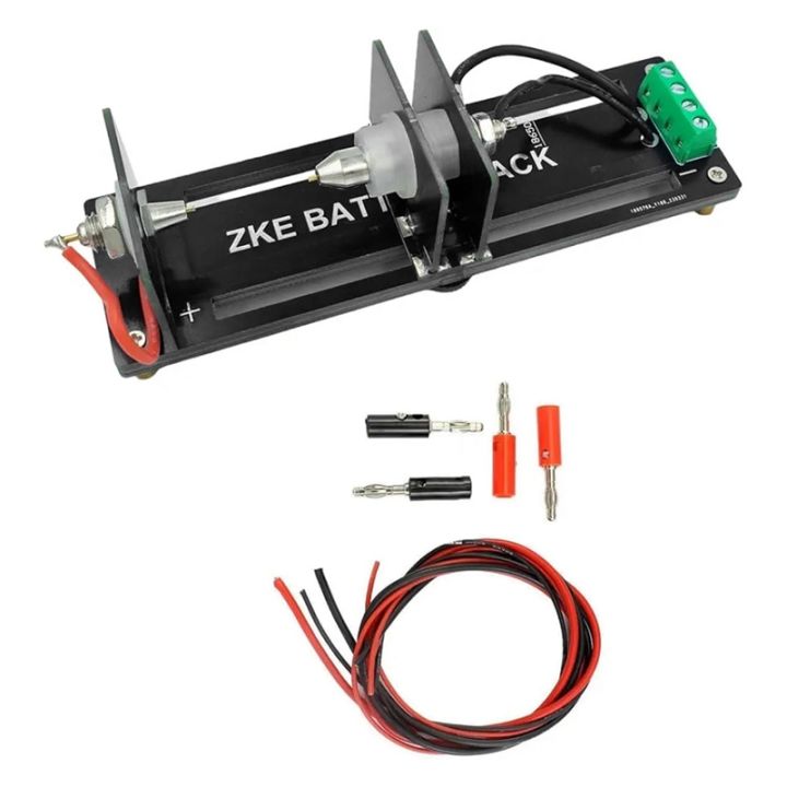 Battery Testing Stand Battery Four-Wire Test Stand Stand Cell Holder for18650 26650 21700 AAA ...