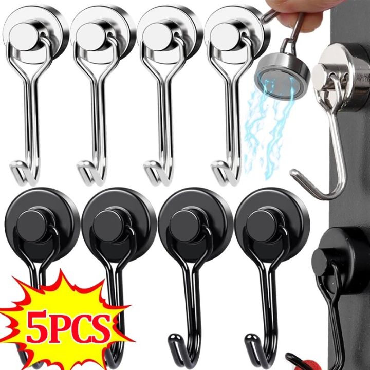 Strong Magnetic Hook Multi-Purpose Storage Hooks Home Kitchen Bar ...