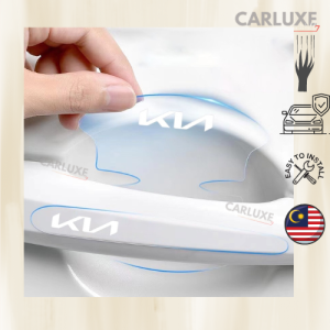 8pcs/Set  Car Door Handle Paint Scratches Transparent Protector Film Sticker For New KIA KN and Peugeot Car
